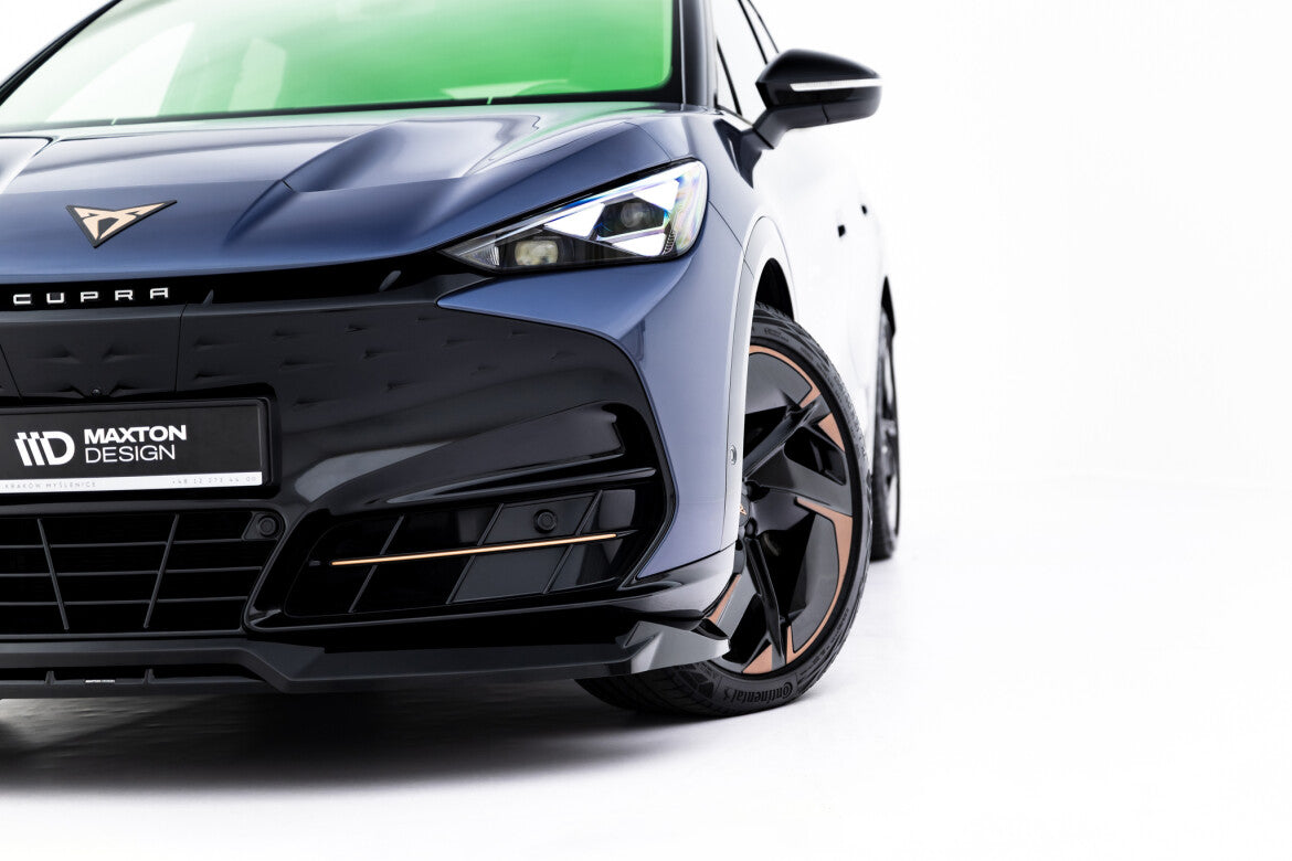 Frontlippe passend für CUPRA Tavascan Mk1 schwarz Hochglanz