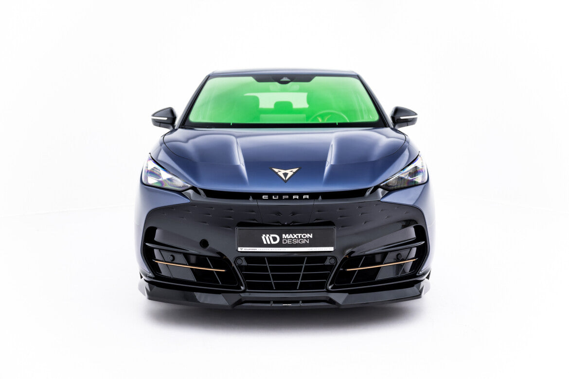Frontlippe passend für CUPRA Tavascan Mk1 schwarz Hochglanz