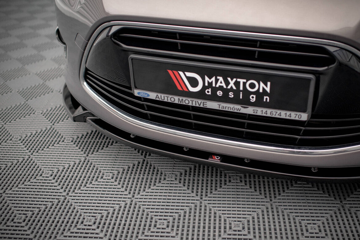 Frontlippe passend für Ford C-Max Mk2 schwarz Hochglanz
