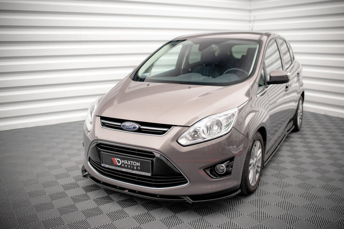 Frontlippe passend für Ford C-Max Mk2 schwarz Hochglanz