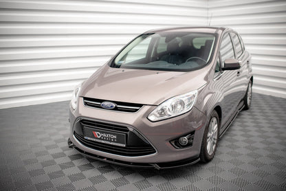 Frontlippe passend für Ford C-Max Mk2 schwarz Hochglanz