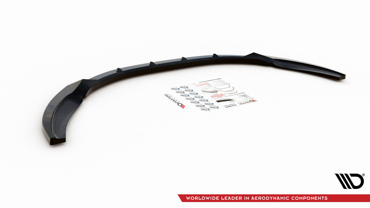 Frontlippe passend für Ford C-Max Mk2 schwarz Hochglanz