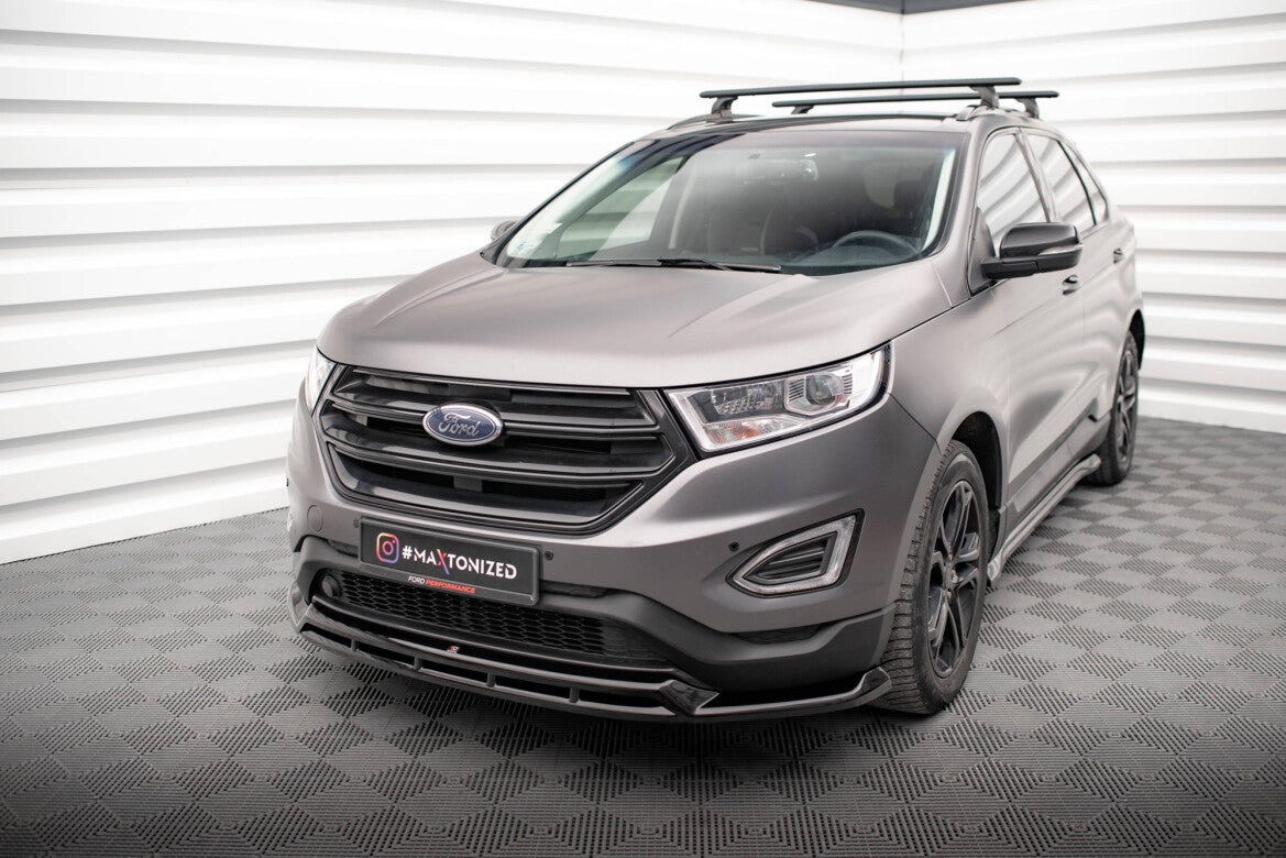 Frontlippe passend für Ford Edge Mk2 schwarz Hochglanz