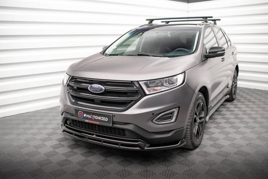 Frontlippe passend für Ford Edge Mk2 schwarz Hochglanz