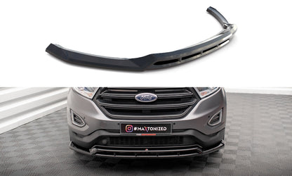 Frontlippe passend für Ford Edge Mk2 schwarz Hochglanz