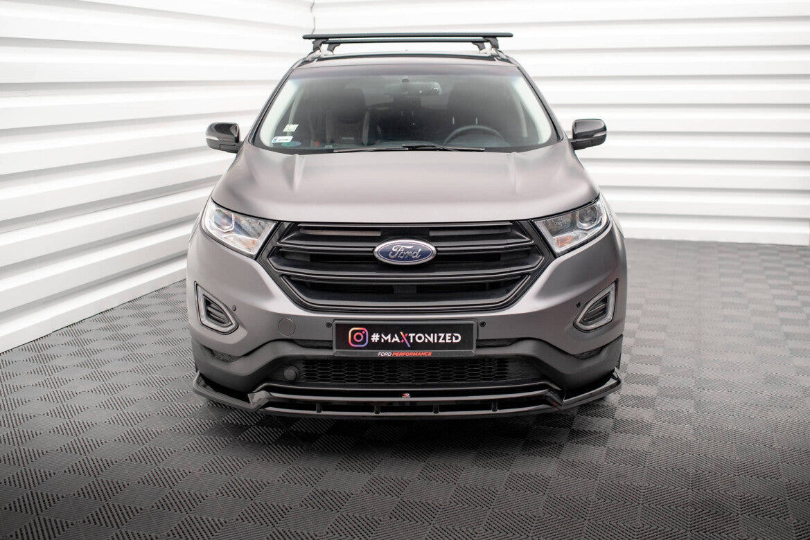 Frontlippe passend für Ford Edge Mk2 schwarz Hochglanz