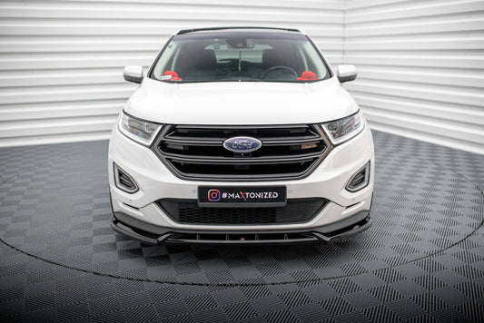 Frontlippe passend für Ford Edge Sport Mk2 schwarz Hochglanz