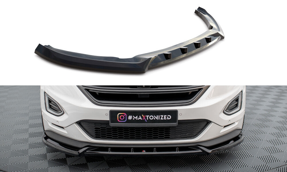 Frontlippe passend für Ford Edge Sport Mk2 schwarz Hochglanz