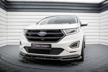 Frontlippe passend für Ford Edge Sport Mk2 schwarz Hochglanz