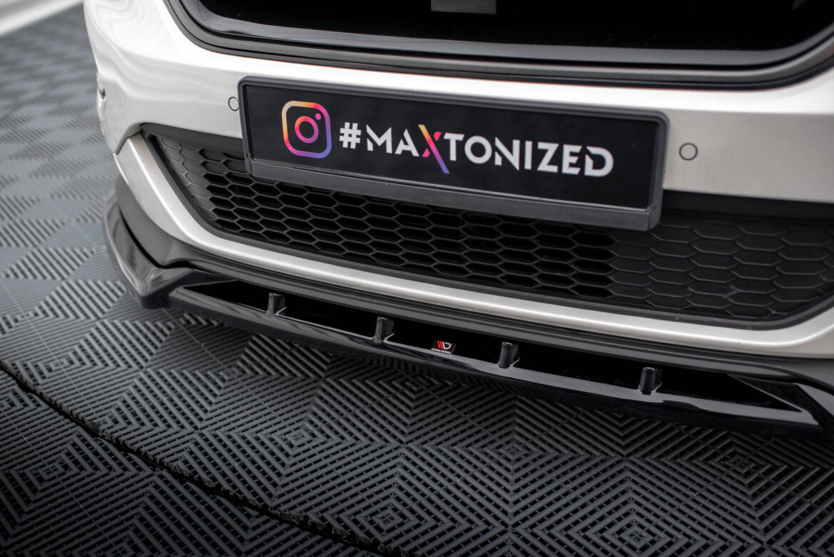Frontlippe passend für Ford Edge Sport Mk2 schwarz Hochglanz