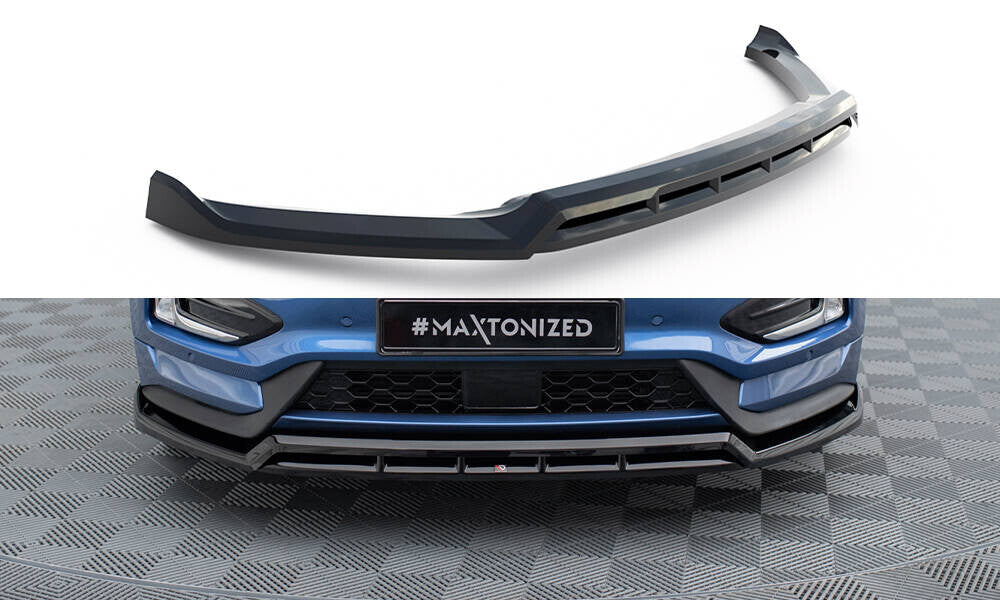 Frontlippe passend für Ford Edge ST Mk2 FL schwarz Hochglanz