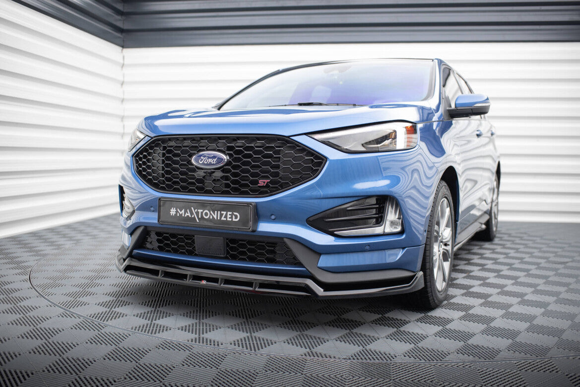 Frontlippe passend für Ford Edge ST Mk2 FL schwarz Hochglanz
