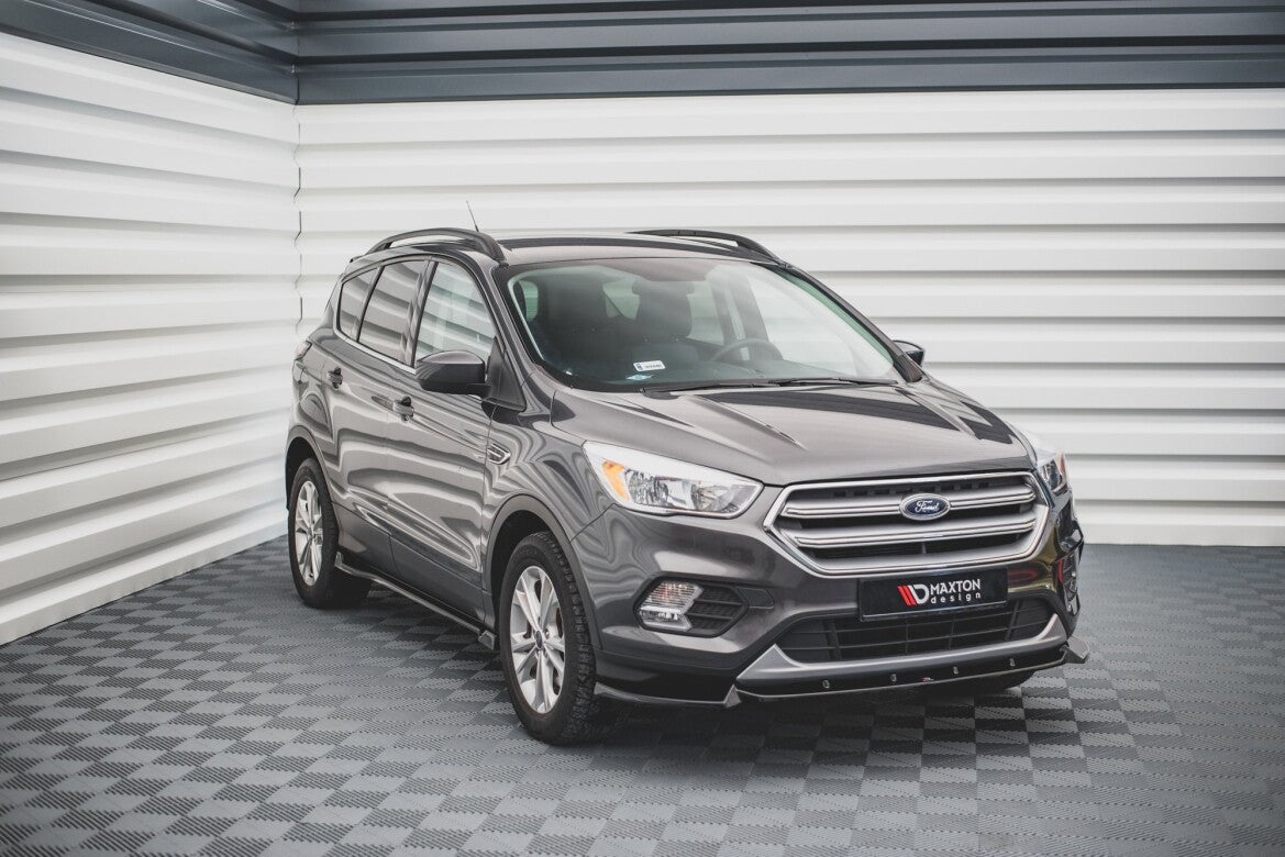 Frontlippe passend für Ford Escape Mk3 schwarz Hochglanz