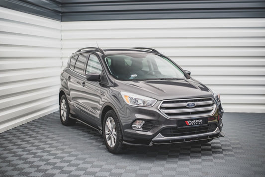 Frontlippe passend für Ford Escape Mk3 schwarz Hochglanz