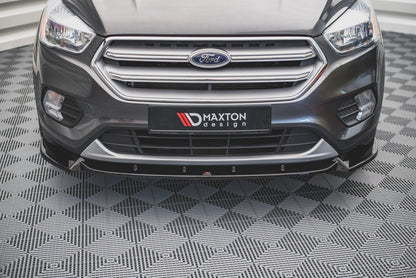 Frontlippe passend für Ford Escape Mk3 schwarz Hochglanz
