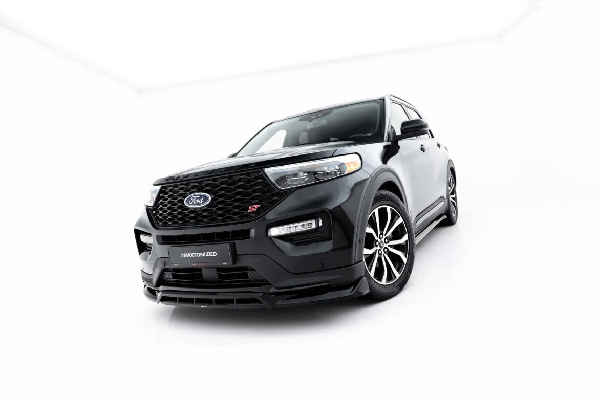 Frontlippe passend für Ford Explorer ST Mk6  schwarz Hochglanz