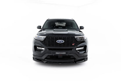 Frontlippe passend für Ford Explorer ST Mk6  schwarz Hochglanz