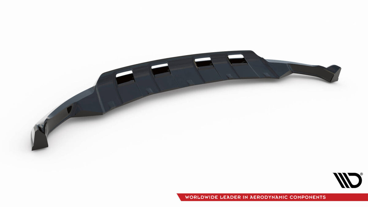 Frontlippe passend für Ford Explorer XLT Mk6 schwarz Hochglanz