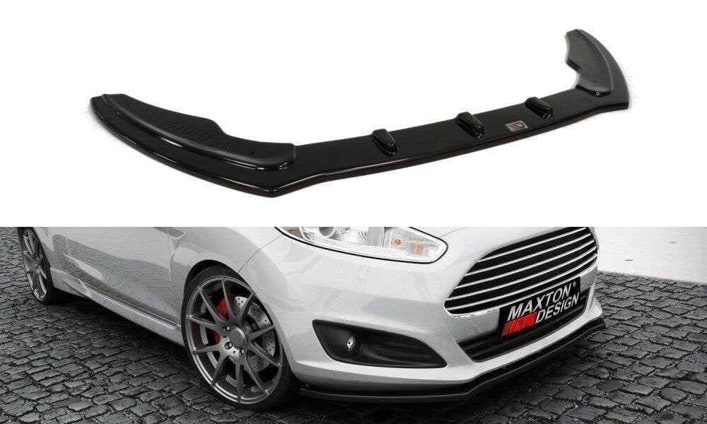 Frontlippe passend für Ford Fiesta Mk7 FL schwarz Hochglanz