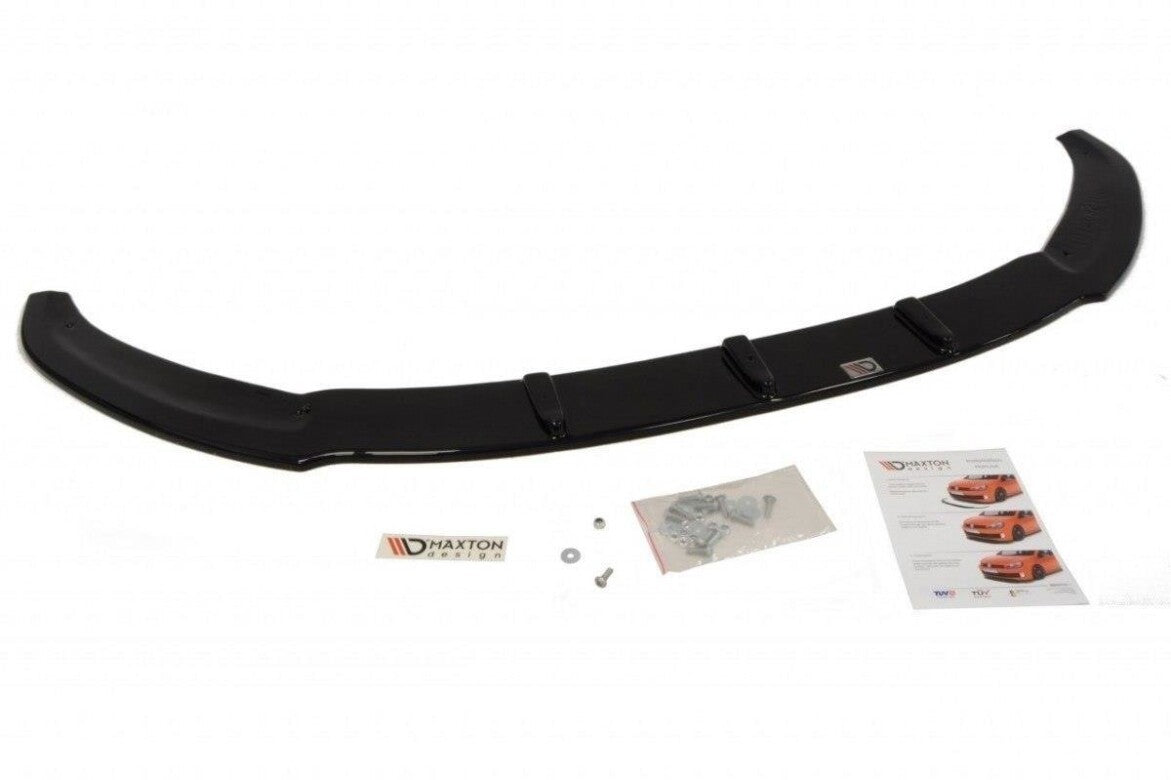 Frontlippe passend für Ford Fiesta Mk7 schwarz Hochglanz