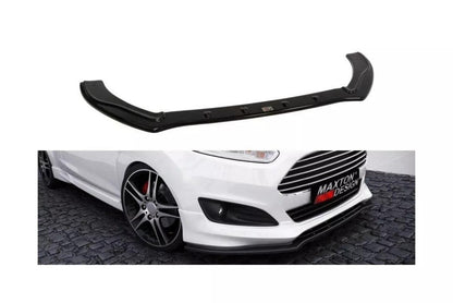 Frontlippe passend für Ford Fiesta ST-Line Mk7 FL schwarz Hochglanz