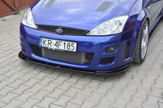 Frontlippe passend für Ford Focus RS Mk1 schwarz Hochglanz