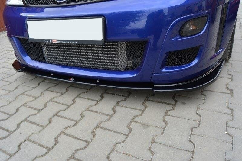 Frontlippe passend für Ford Focus RS Mk1 schwarz Hochglanz