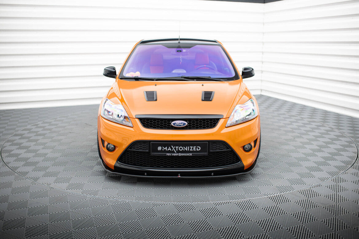 Frontlippe passend für Ford Focus ST Mk2 FL schwarz Hochglanz