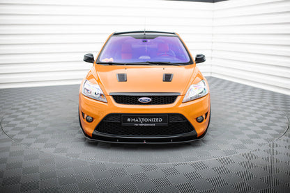 Frontlippe passend für Ford Focus ST Mk2 FL schwarz Hochglanz