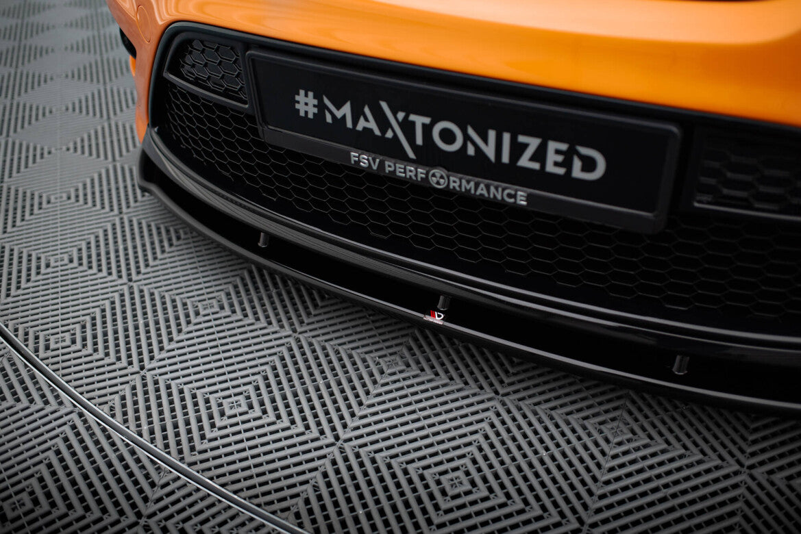 Frontlippe passend für Ford Focus ST Mk2 FL schwarz Hochglanz