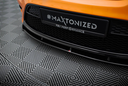 Frontlippe passend für Ford Focus ST Mk2 FL schwarz Hochglanz