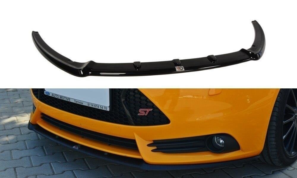 Frontlippe passend für Ford Focus ST Mk3 (CUPRA) schwarz Hochglanz