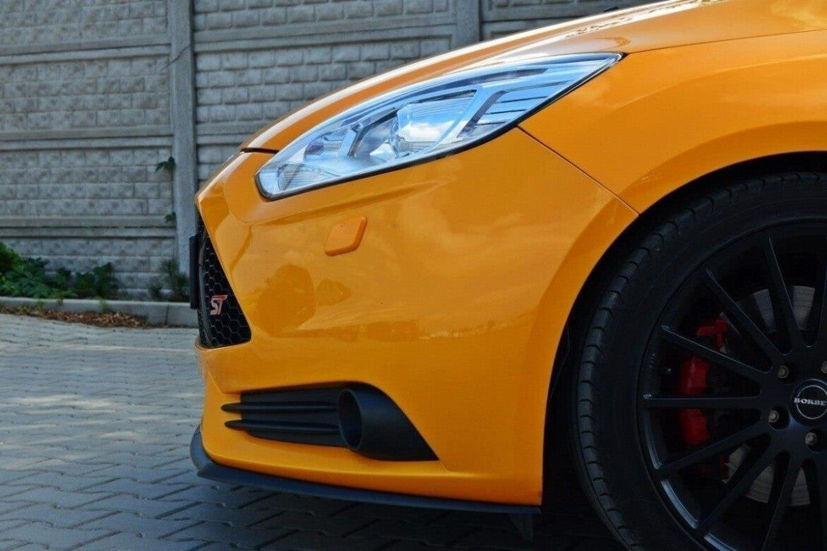 Frontlippe passend für Ford Focus ST Mk3 (CUPRA) schwarz Hochglanz