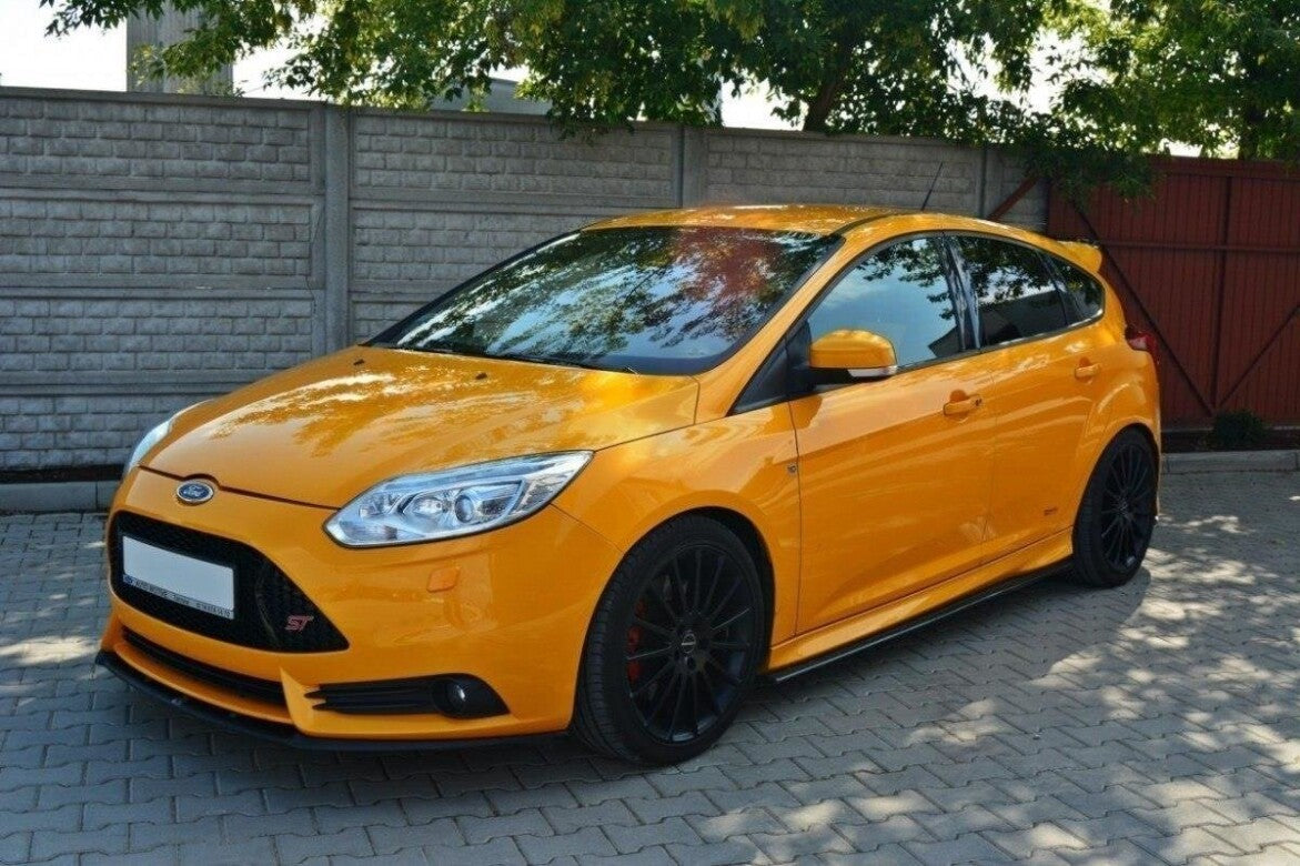 Frontlippe passend für Ford Focus ST Mk3 (CUPRA) schwarz Hochglanz