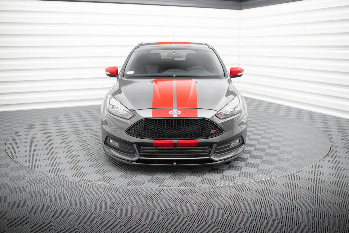 Frontlippe passend für Ford Focus ST Mk3 FL (CUPRA) schwarz Hochglanz
