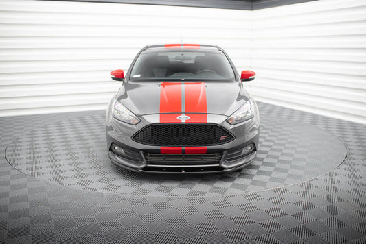 Frontlippe passend für Ford Focus ST Mk3 FL (CUPRA) schwarz Hochglanz