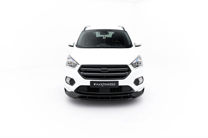 Frontlippe passend für Ford Kuga ST-Line Mk2 FL schwarz Hochglanz