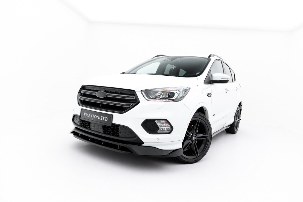 Frontlippe passend für Ford Kuga ST-Line Mk2 FL schwarz Hochglanz