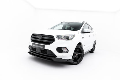 Frontlippe passend für Ford Kuga ST-Line Mk2 FL schwarz Hochglanz