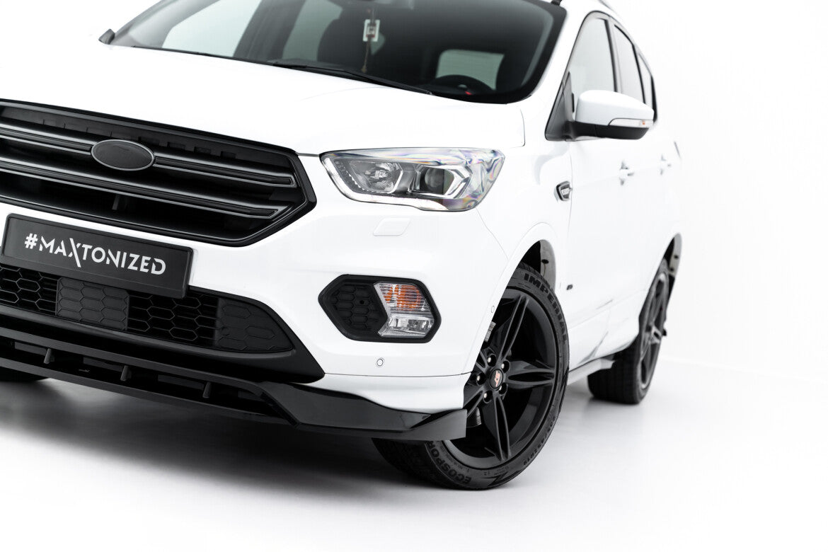 Frontlippe passend für Ford Kuga ST-Line Mk2 FL schwarz Hochglanz