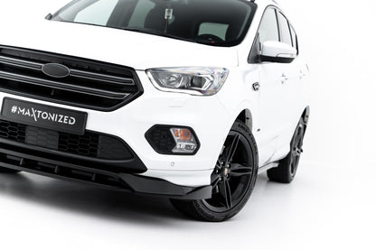 Frontlippe passend für Ford Kuga ST-Line Mk2 FL schwarz Hochglanz