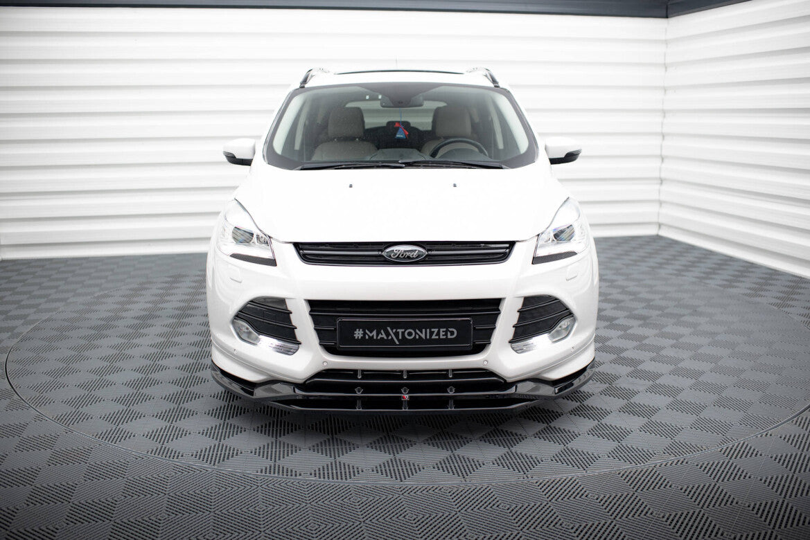 Frontlippe passend für Ford Kuga ST-Line Mk2 schwarz Hochglanz