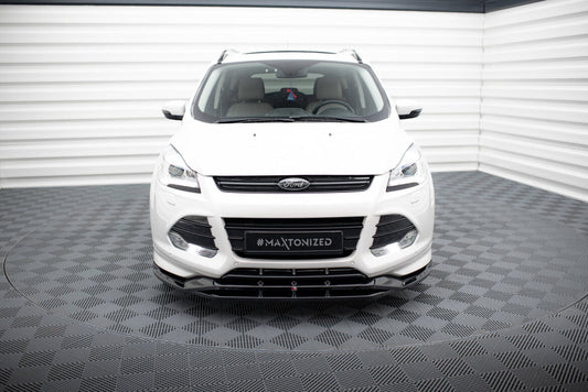 Frontlippe passend für Ford Kuga ST-Line Mk2 schwarz Hochglanz