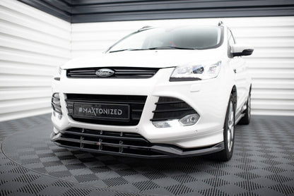 Frontlippe passend für Ford Kuga ST-Line Mk2 schwarz Hochglanz