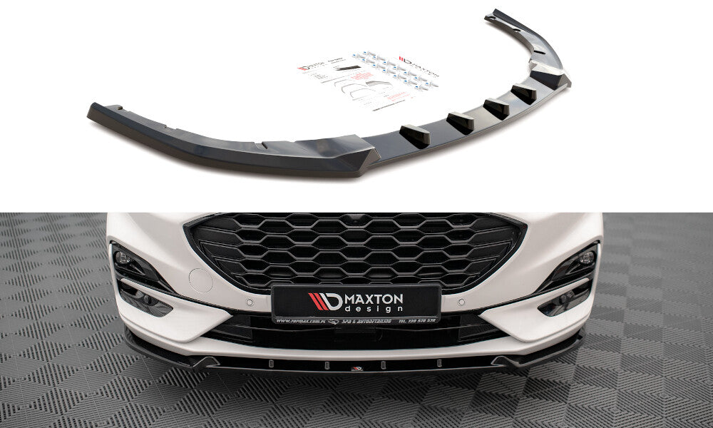 Frontlippe passend für Ford Kuga ST-Line Mk3 schwarz Hochglanz