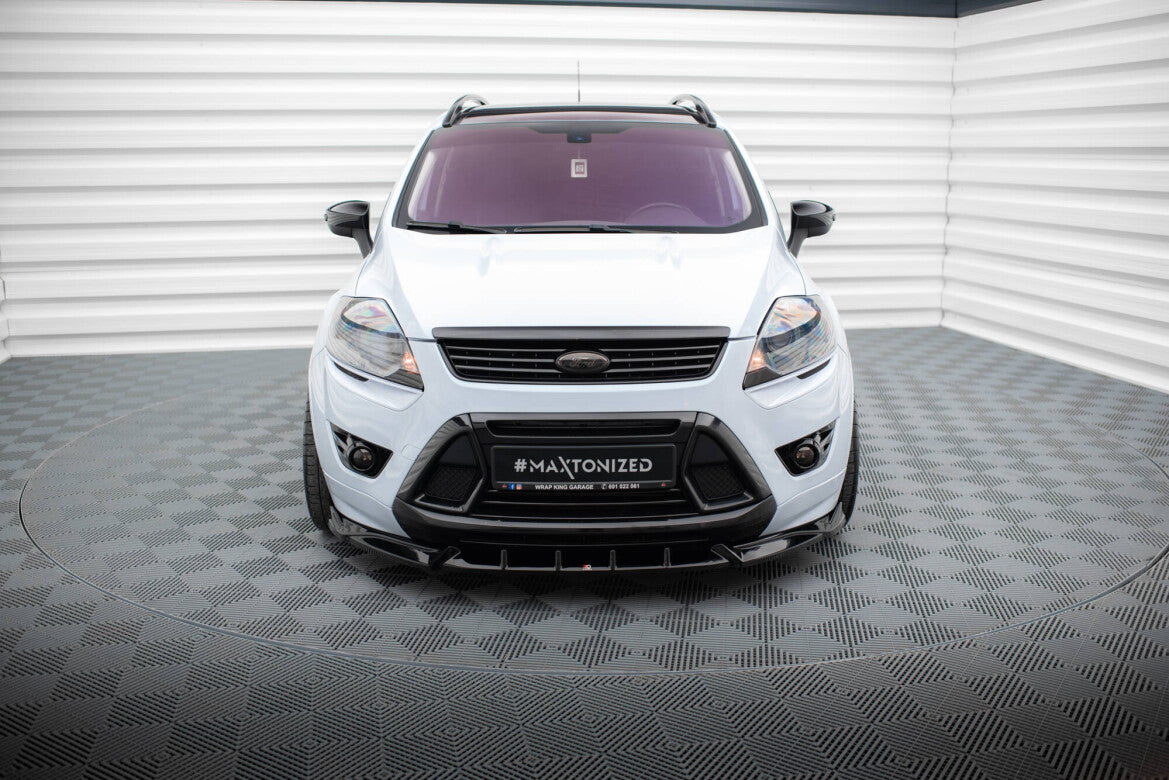 Frontlippe passend für Ford Kuga ST Mk1 schwarz Hochglanz