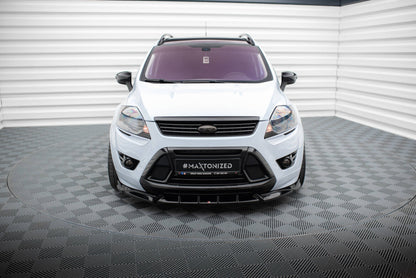 Frontlippe passend für Ford Kuga ST Mk1 schwarz Hochglanz