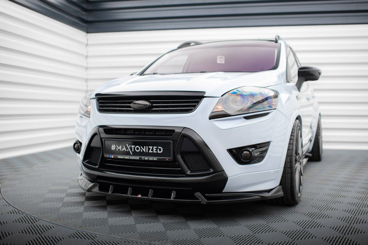 Frontlippe passend für Ford Kuga ST Mk1 schwarz Hochglanz