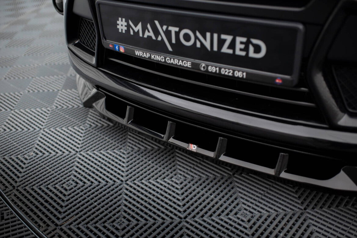 Frontlippe passend für Ford Kuga ST Mk1 schwarz Hochglanz