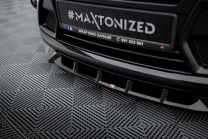 Frontlippe passend für Ford Kuga ST Mk1 schwarz Hochglanz